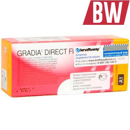 G Gradia Direct Flo  BW (2   1.5),   