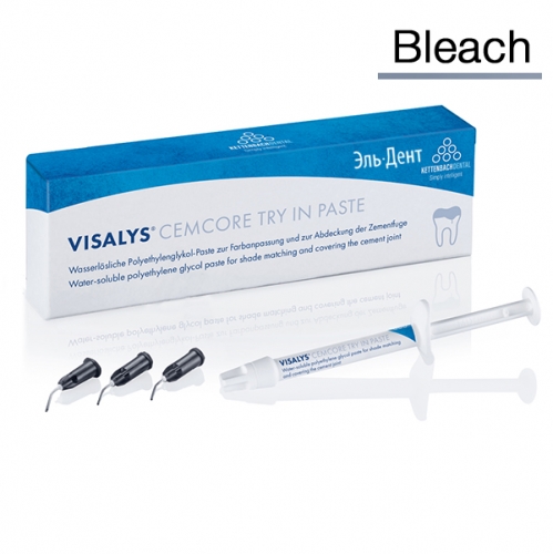   Visalys CemCore Try In Paste Bleach        - 11,4 + , Kettenbach Dental