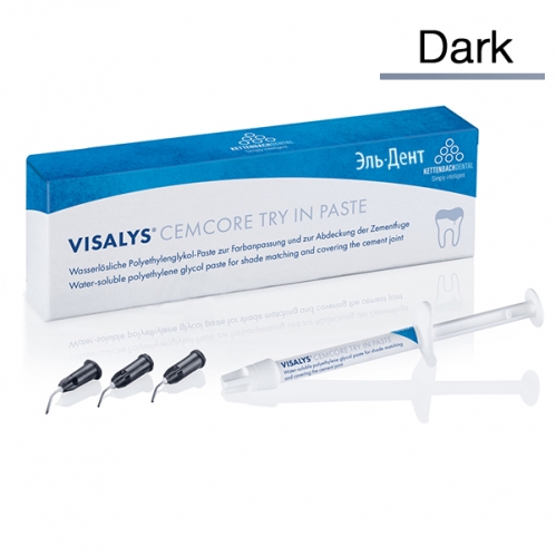   Visalys CemCore Try In Paste Dark        - 11,4 + , Kettenbach Dental