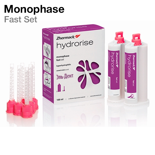 Hydrorise Monophase Fast Set (250), C207007, Zhermack
