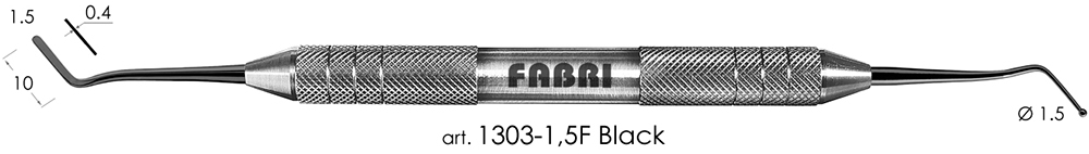  FABRI 1303-1.5F Black