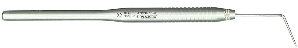 Зонд 126-200-6A-P, 15мм, ручка полая 8мм - Medenta