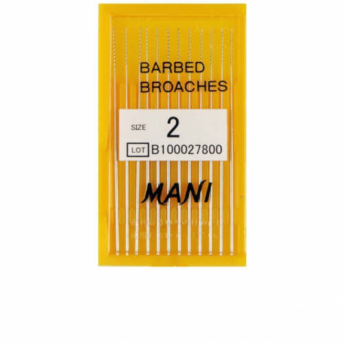 Barbed Broaches (Mani) -  , ISO - 2, 52, (12 .) -  