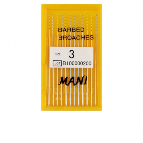 Barbed Broaches (Mani) -  , ISO - 3, 52, (12 .) -  