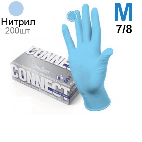   CONNECT  NITRILE    M (7/8) 200  (100 )  