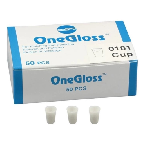 Резинки One Gloss чаша 50шт (без дискодержателя)