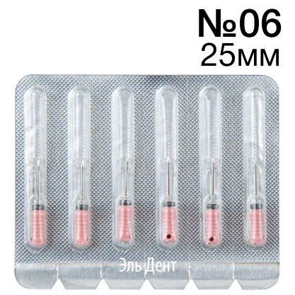 Reamers �06 Pro-Endo L25 (6 ��), VDW