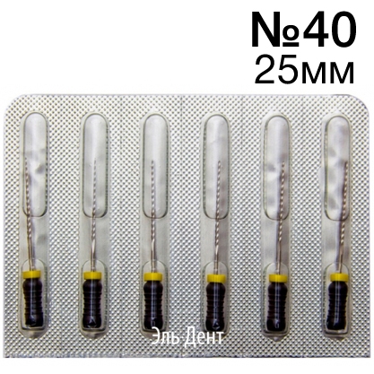 Reamers �40 Pro-Endo L25 (6 ��), VDW