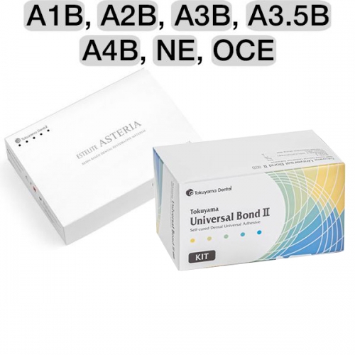   5    7.  4 .+   Universal Bond II . TOKUYAMA DENTAL