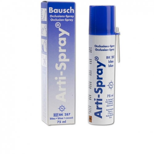 Arti-Spray ВК 287 артикуляционный спрей (копирка-аэрозоль) синий 75мл, Bausch