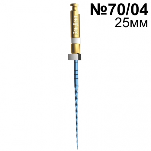 E-Flex Blue №70/04 25мм (6шт), Eighteeth
