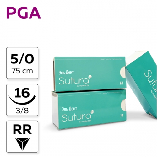   PGA Poliglycolic acid, 5/0_75_16, , 3/8, - (12.).