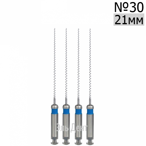 Paste Carriers  21мм, №30, каналонаполнители машинные, сталь, (4шт.). Eurofile