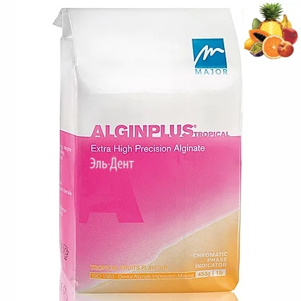 Слепочная масса альгинатная AlginPlus tropical 453 г, вкус тропических фруктов