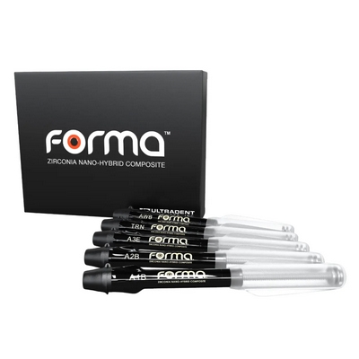 FORMA 5 SYR KIT набор - 5 x 4 г (A1B,2xA2B,A3B,A3.5B) -наногибридный композит с циркониевым наполнителем. Ultradent