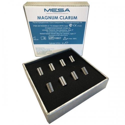  Mesa Magnum Clarum  , Ni (63%), Cr (25%), Mo (9%) 1 ,  