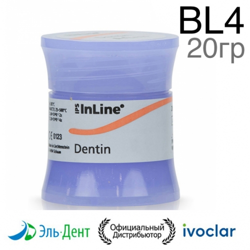 ���������� ����� IPS InLine Dentin BL4 (20��.). Ivoclar