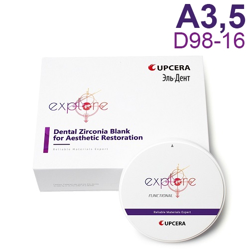 ��������� CAD/CAM ����������� 4D ML A3,5 D98-16 F FUNCTIONAL EXPLORE GT-M-A3,5-D/UPCERA