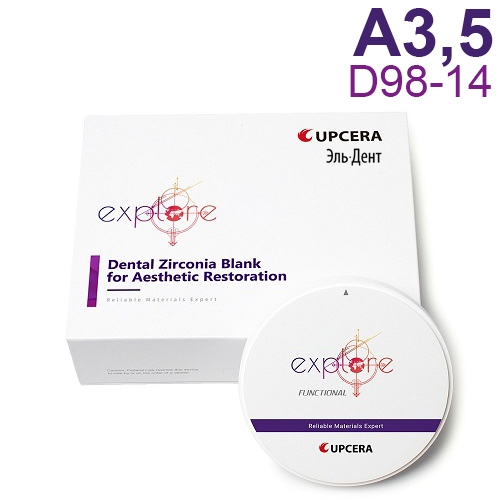 ��������� CAD/CAM ����������� 4D ML A3,5 D98-14 F FUNCTIONAL EXPLORE GT-M-A3,5-D/UPCERA
