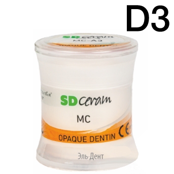 ���� ������ (Opaque Dentin), ������ 20 �, �������: MC - D3 /BUTRMCDENOPD3-20 /SD Ceram
