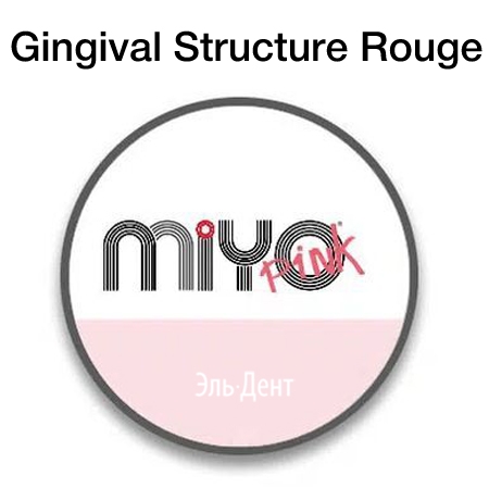 ������ ������������� MIYO Gingival  Structure Rouge (4��). Jensen Dental