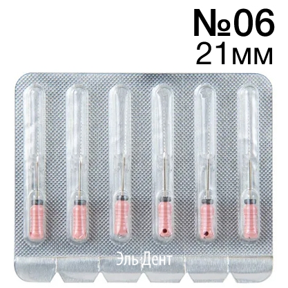 Reamers �06 Pro-Endo L21 (6 ��), VDW