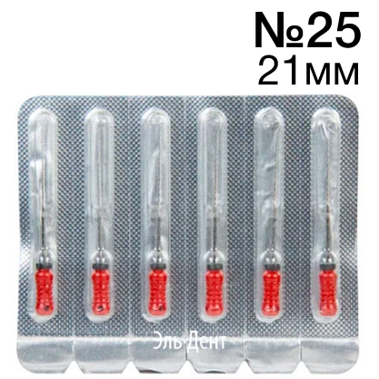 Reamers �25 Pro-Endo L21 (6 ��), VDW