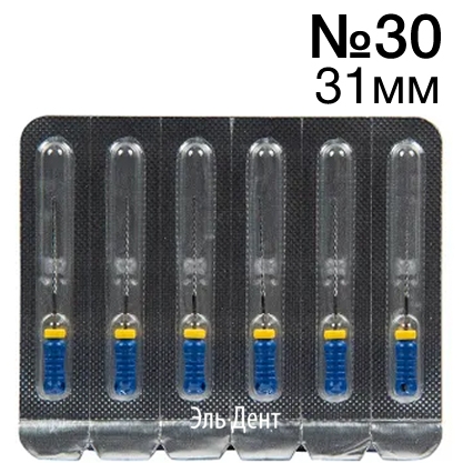 Reamers �30 Pro-Endo L31 (6 ��), VDW