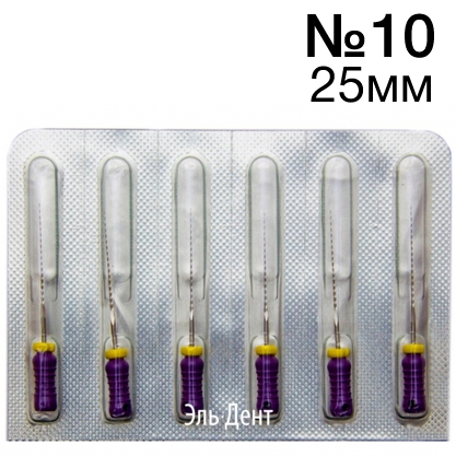 Reamers �10 Pro-Endo L25 (6 ��), VDW