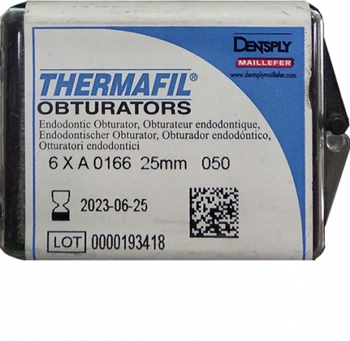 Thermafil №50 (25мм) - 6 шт, Maillefer