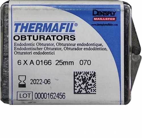 Thermafil №70 (25мм) - 6 шт, Maillefer