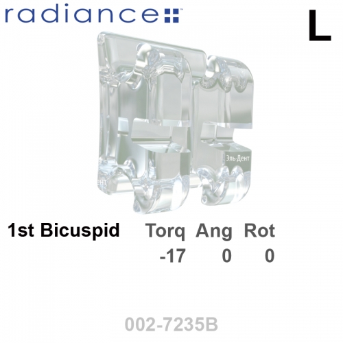 ������ RADIANCE + 022 LL 1st bicuspid HK Distal (1��), Roth Systems