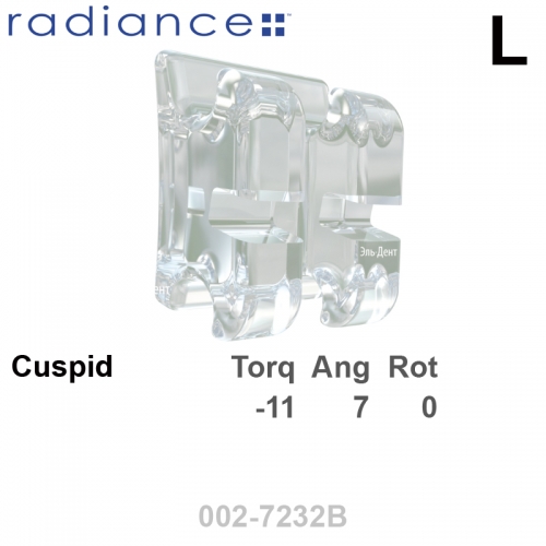 ������ RADIANCE + 022 LL cuspid HK Distal (1��), Roth Systems