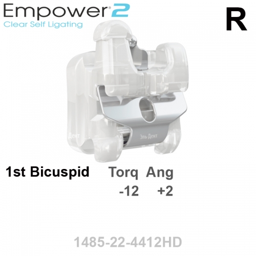 ������ SL EMPOWER CLEAR 022 LR 1st bicuspid HK Distal (1��), MBT Systems