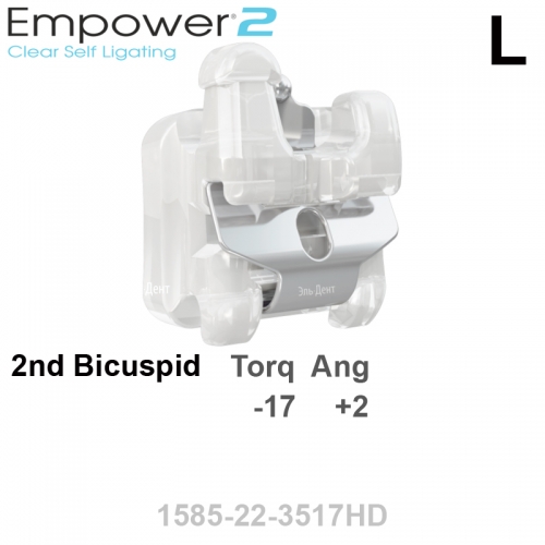 ������ SL EMPOWER CLEAR passive 022 LL 2st bicuspid HK Distal (1��), MBT Systems