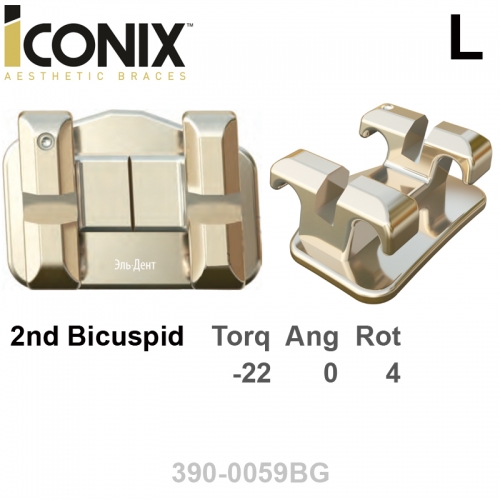������ ICONIX MINI MS 022 LL 2st bicuspid HK Distal (1��), Roth Systems