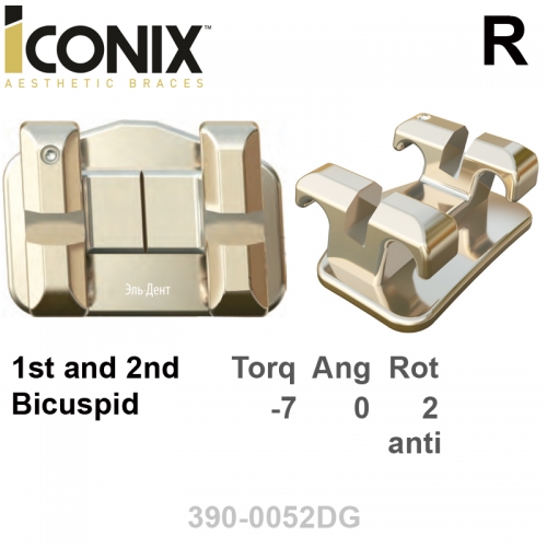������ ICONIX MS HGW 022 UR bicuspid HK Distal (1��), Roth Systems