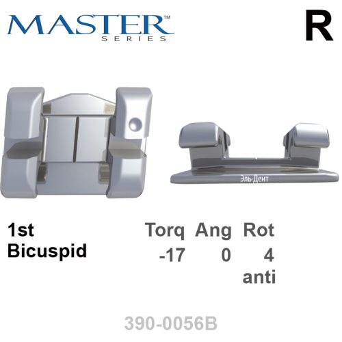 ������ MASTER 022 LR 1st bicuspid HK Distal (1��), Roth Systems