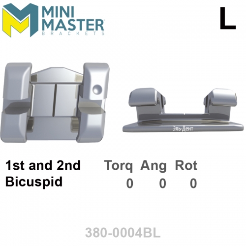 ������ MINI STANDARD EDGEWISE 018 Left bicuspid HK (1��)