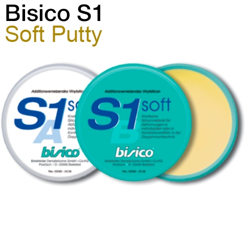 Bisico S1 Soft Putty (2х300 мл.), 01060