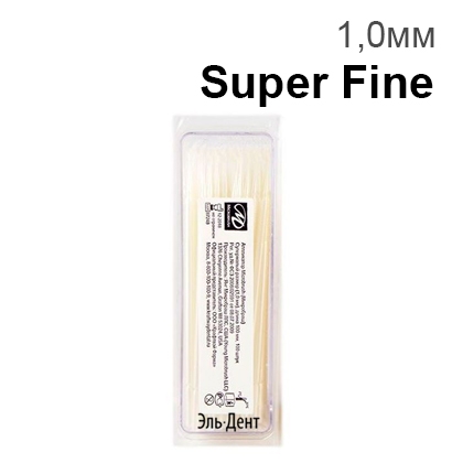 Аппликаторы Microbrush Super Fine 1,0мм (дл.8см) 100 шт.,