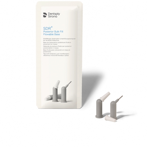 SDR Refil 50капсул- материал стоматологический жидкотекучий композитный , для пломбирования объемных полостей. Набор стандартный. Dentsply