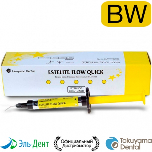 Estelite Flow Quick BW шприц (2мл), Tokuyama Dental