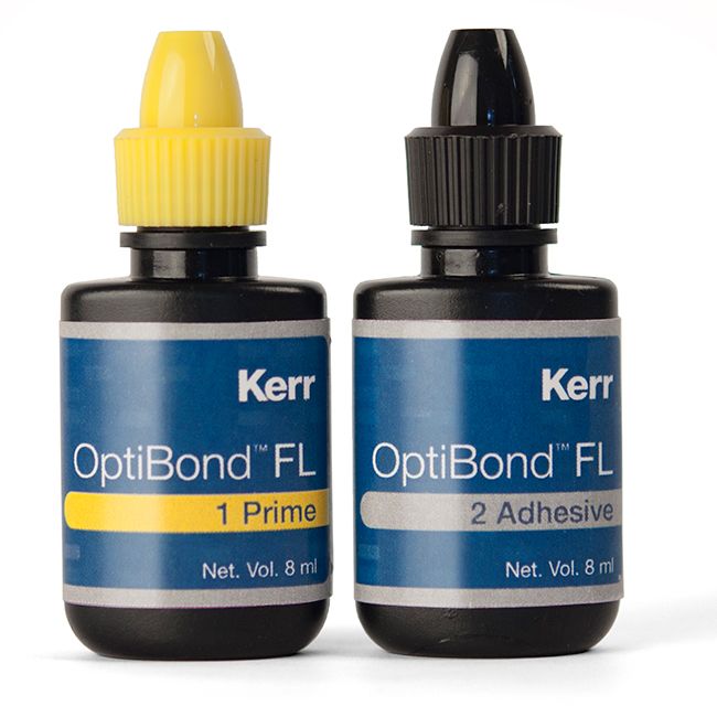 OptiBond FL Prime (Primer) & Adhesive - 8ml Bottles by Kerr CLEARANCE !!!