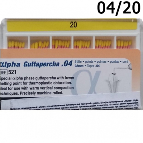   (Alpha Guttapercha) 20 04 L28, VDW ()