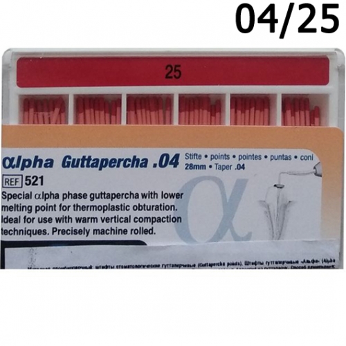   (Alpha Guttapercha) 25 04 L28, VDW ()