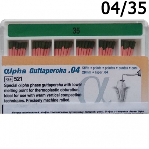   (Alpha Guttapercha) 35 04 L28, VDW ()