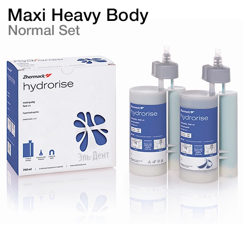 Hydrorise Maxi Heavy Body Normal Set (2х380 мл), C207042, Zhermack