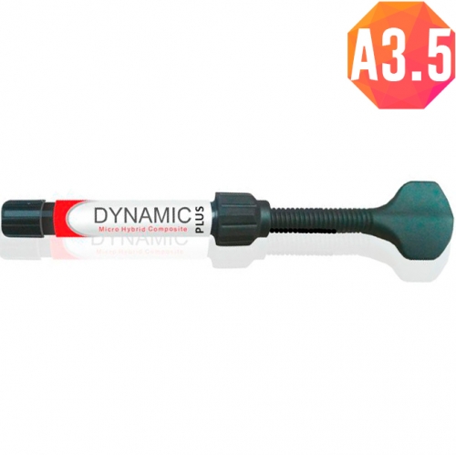 Dynamic Plus A3,5 шприц (4гр), микрогибридный композит President Dental Germany