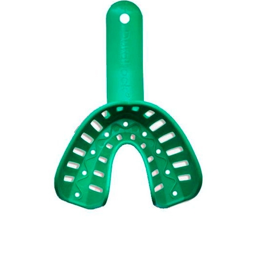 Ложка DuraLock НЧ №4 оттискная детская ортодонтическая (зеленая), Ortho Technology